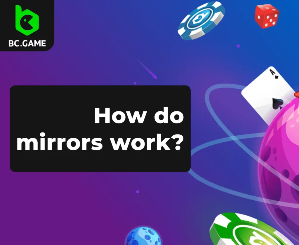 How do BC.Game mirrors work?