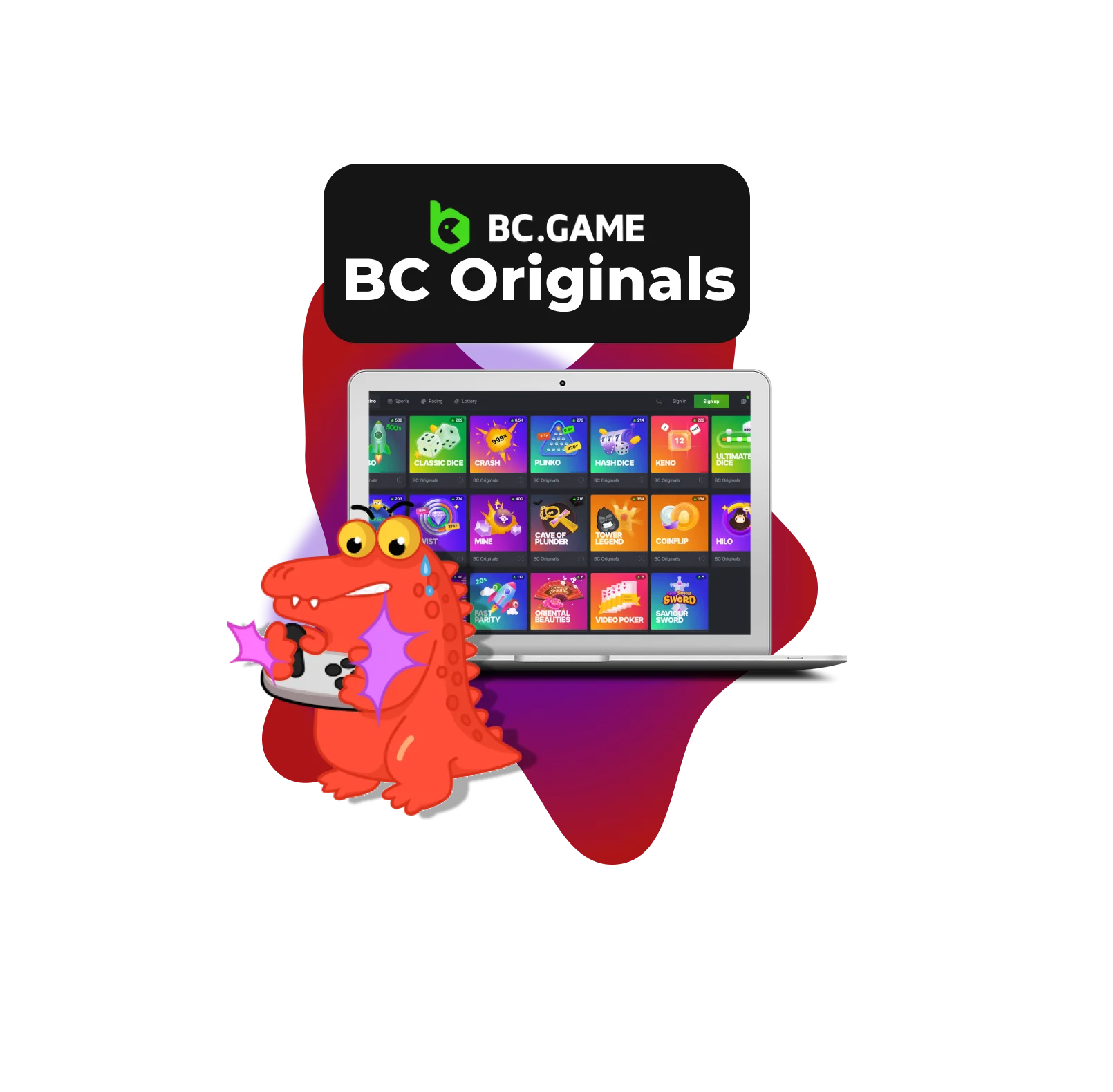 BC Originals banner for Iran, highlighting unique and exclusive BC.Game games with attractive graphics and exciting gameplay.