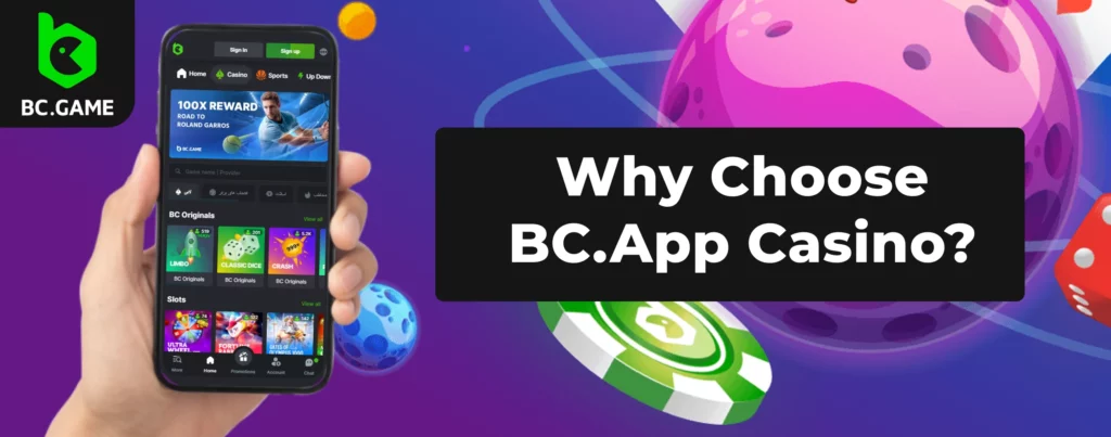 With BC.App, users can access their favourite games